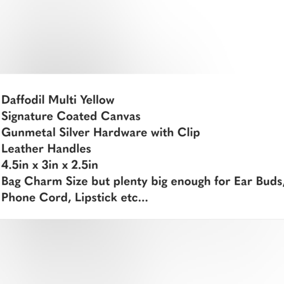 💚HP💚🔹️MICHAEL KORS | Micro Duffle gifting  Keyfob in Green NEW WITH BOX - Picture 8 of 8